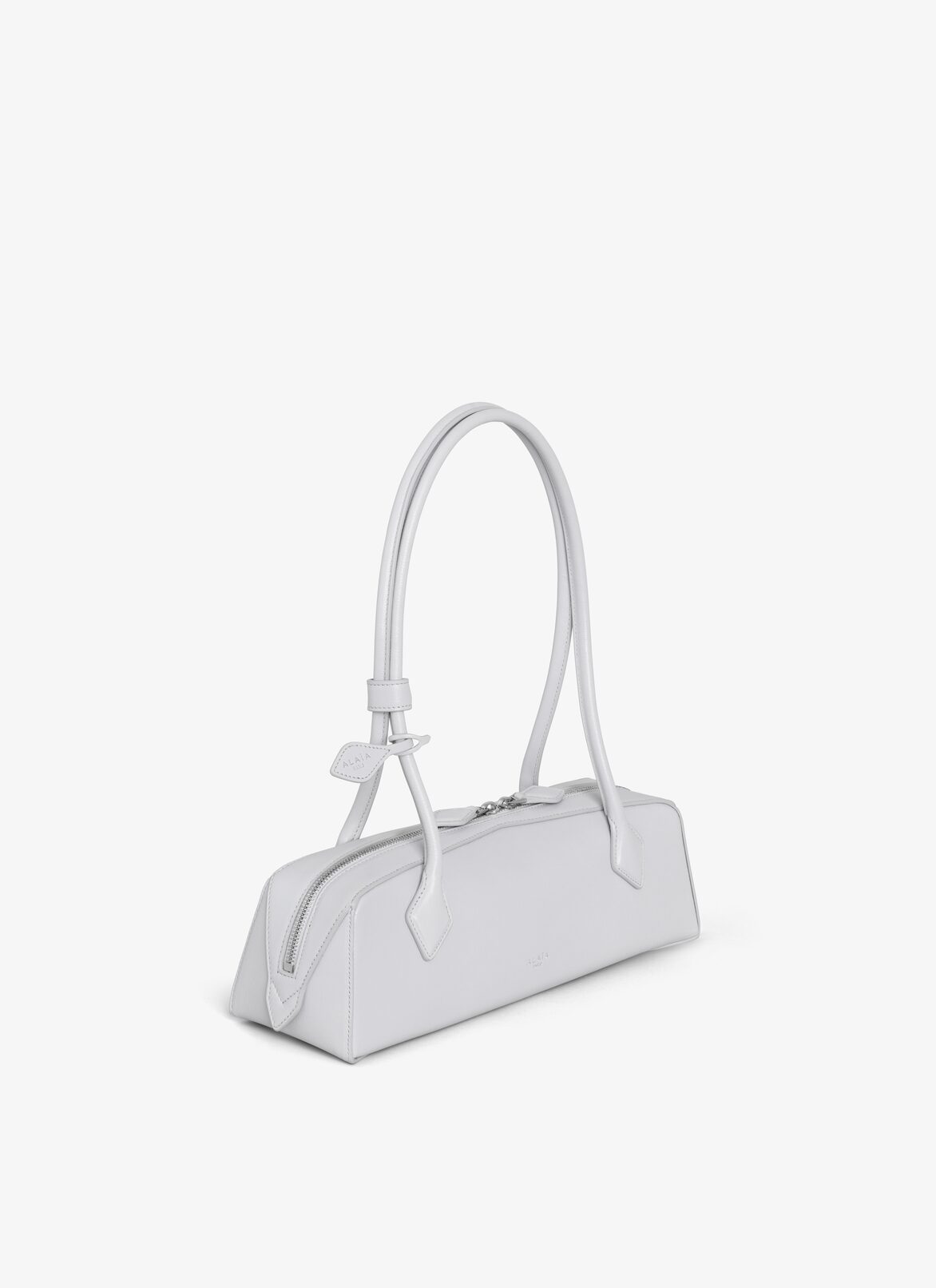 BORSA LE TECKEL MEDIA IN PELLE DI CAPRA  ALAÏA BORSA LE TECKEL MEDIA IN PELLE DI CAPRA  PERLA